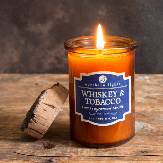 Whiskey & Tobacco Candle - 5oz