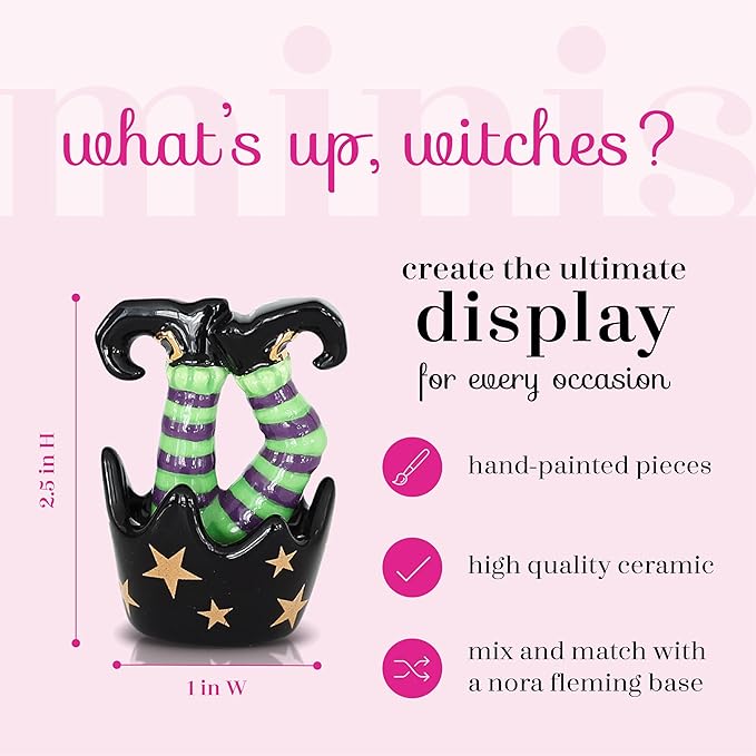 What's Up Witches (Witch Legs) - Nora Fleming