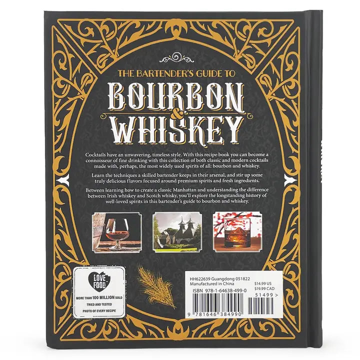 Bartender's Guide to Bourbon & Whiskey - The Art of Mixology