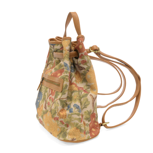Botanical Canvas Backpack