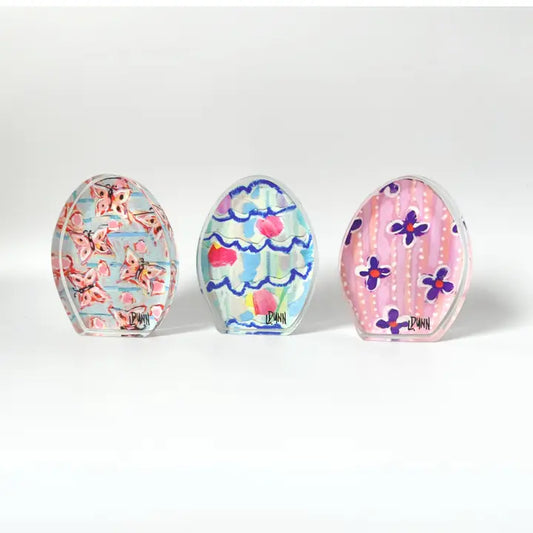 Dots+Scallops Easter Egg - ©Lauren Dunn