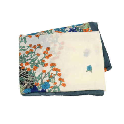 Multi-Floret Stacked Scarf