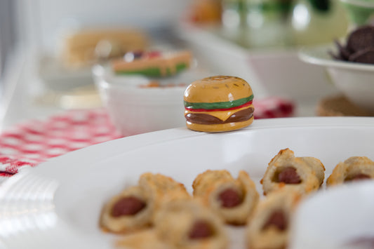 For the Bun of It (Hamburger) - Nora Fleming