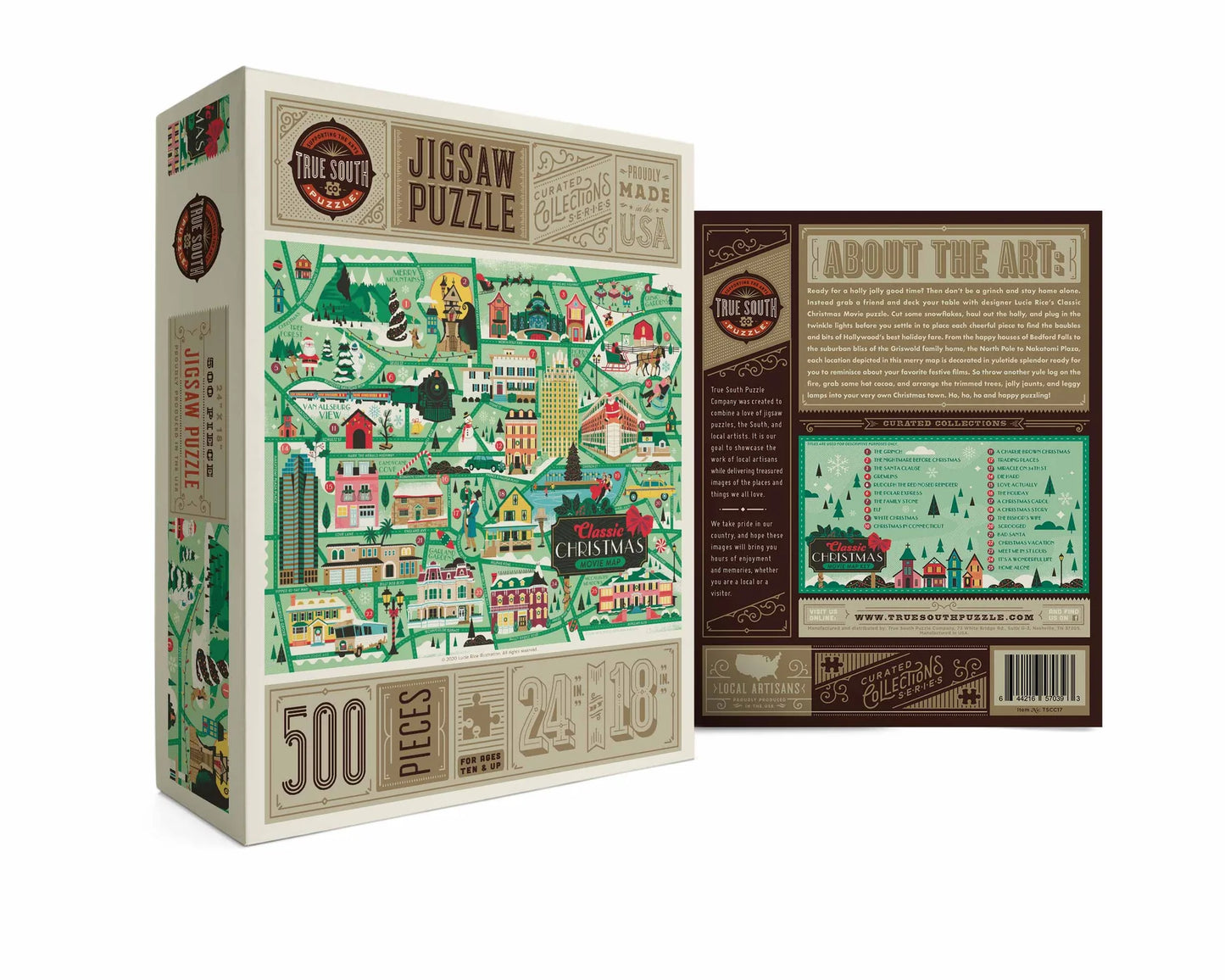 Classic Christmas Movie Map