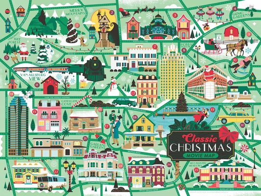 Classic Christmas Movie Map