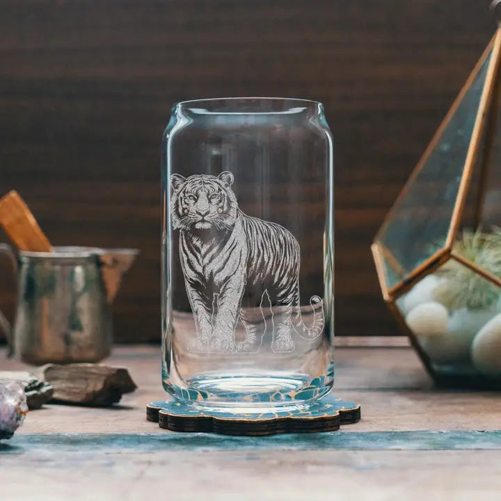 Etched Bengal Beer Can