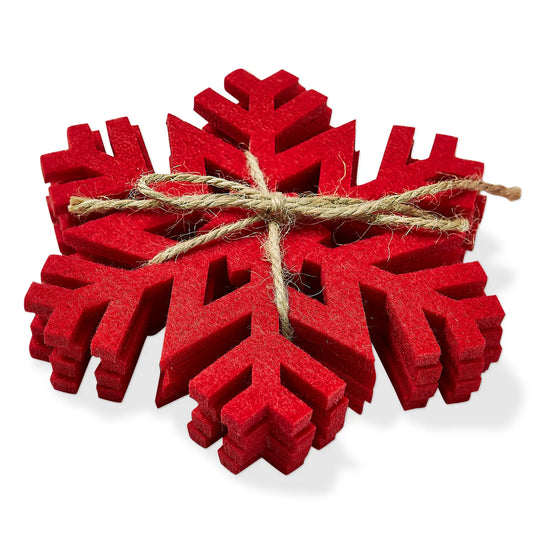 Snowflake Coaster Set