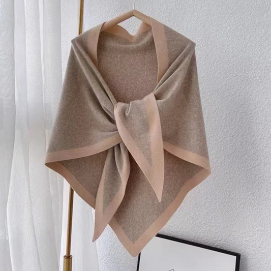 Pointed Hem Cape