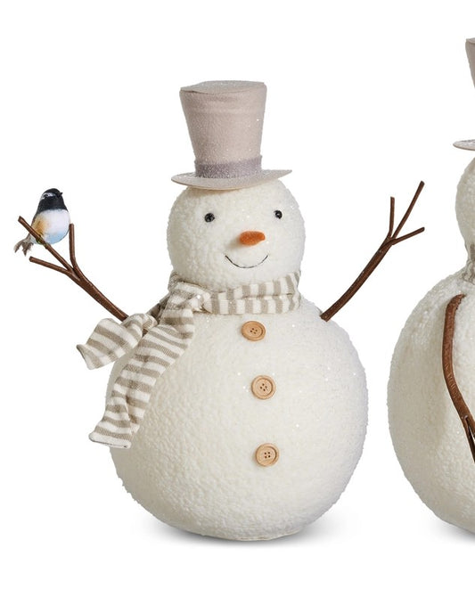 Whimsical Top Hat Snowman