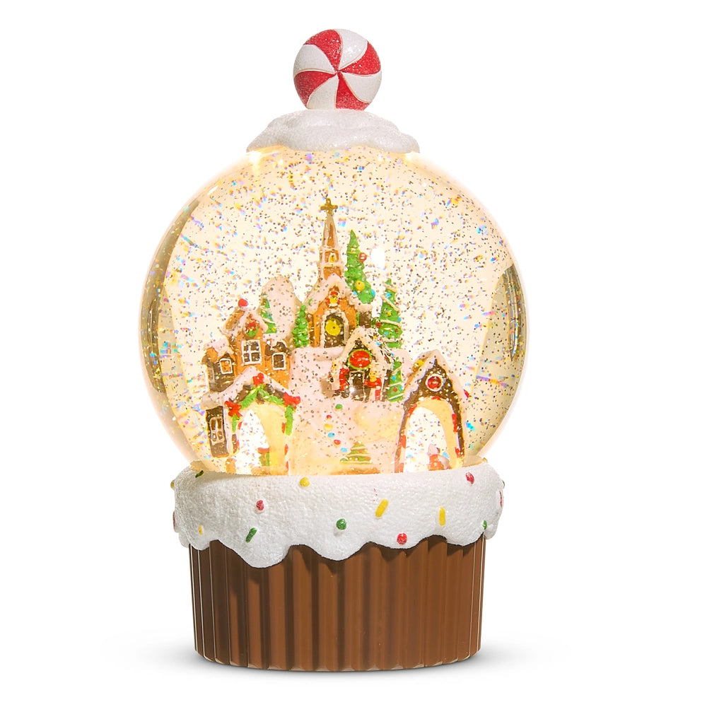 Gingerbread Village Water Globe