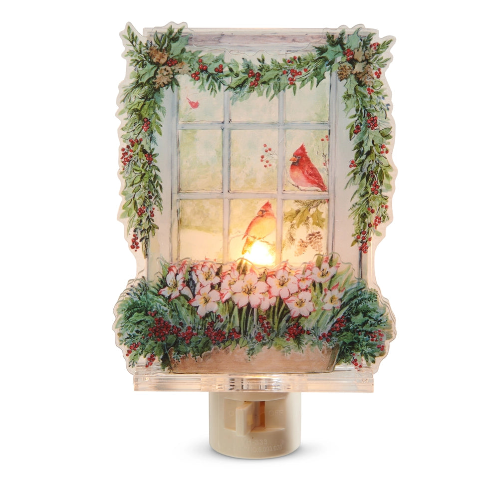 Cardinal Night Light