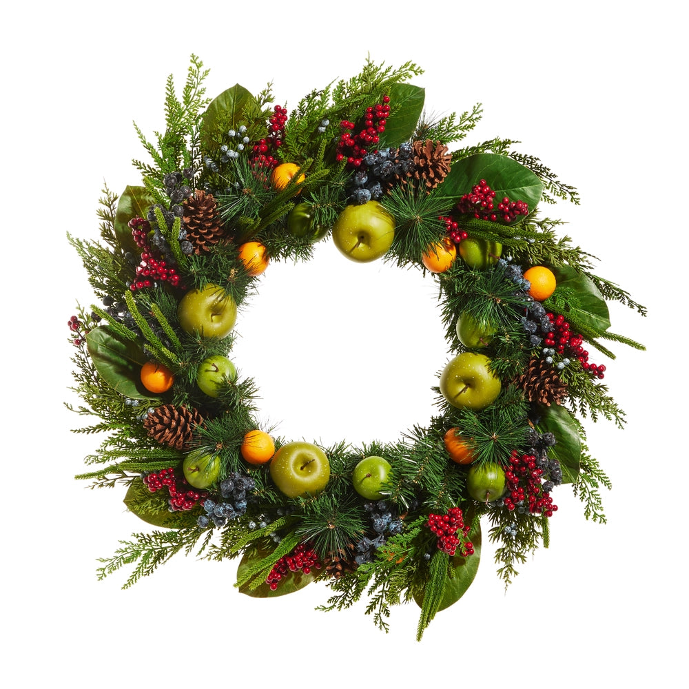 Mixed Fruit Wreath