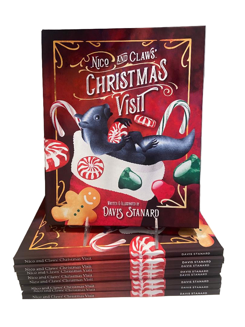 Nico and Claws Christmas Visit