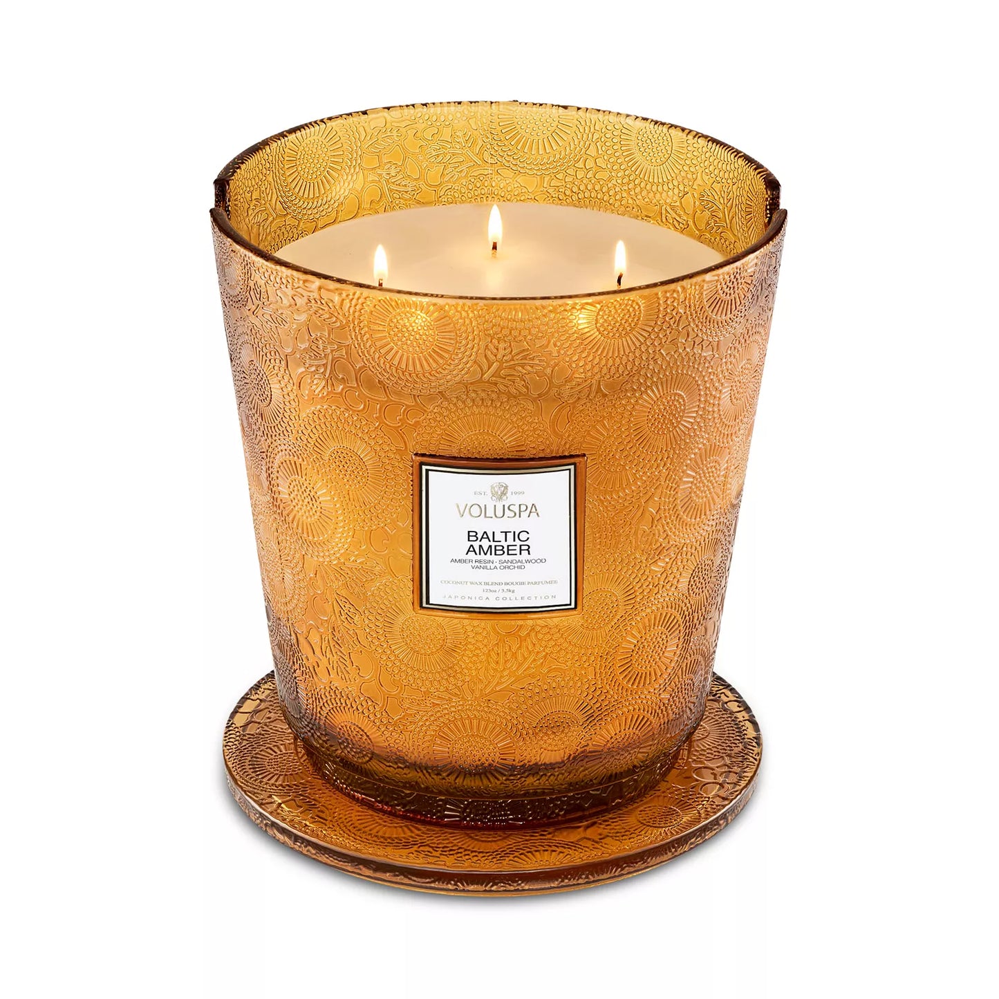 Baltic Amber 5-Wick Hearth Candle