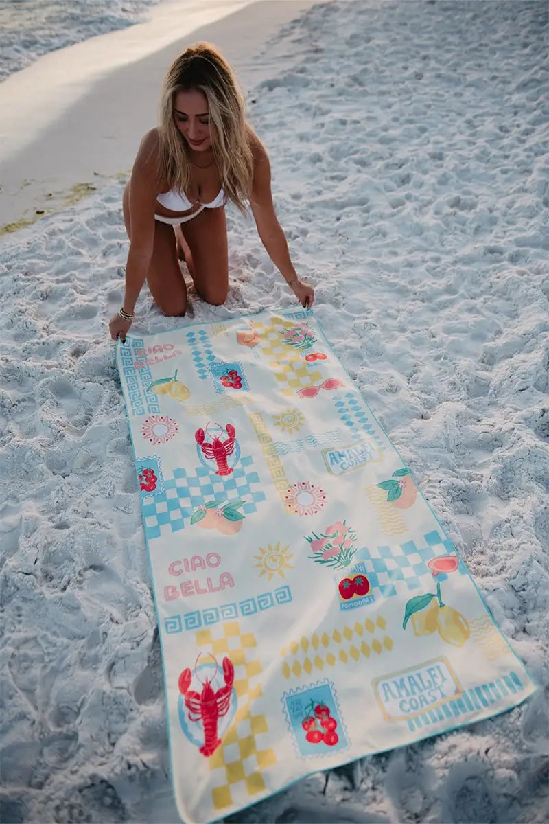 Italian Summer Microfiber Towel