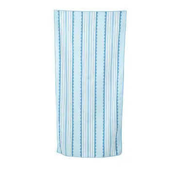 Blue Bow Microfiber Towel