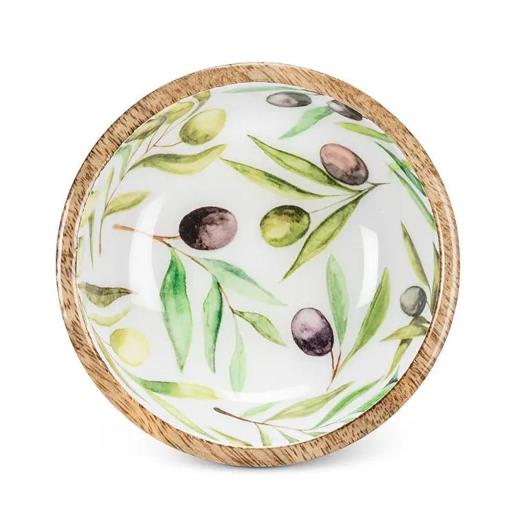 Olives & Leaves Small Bowl