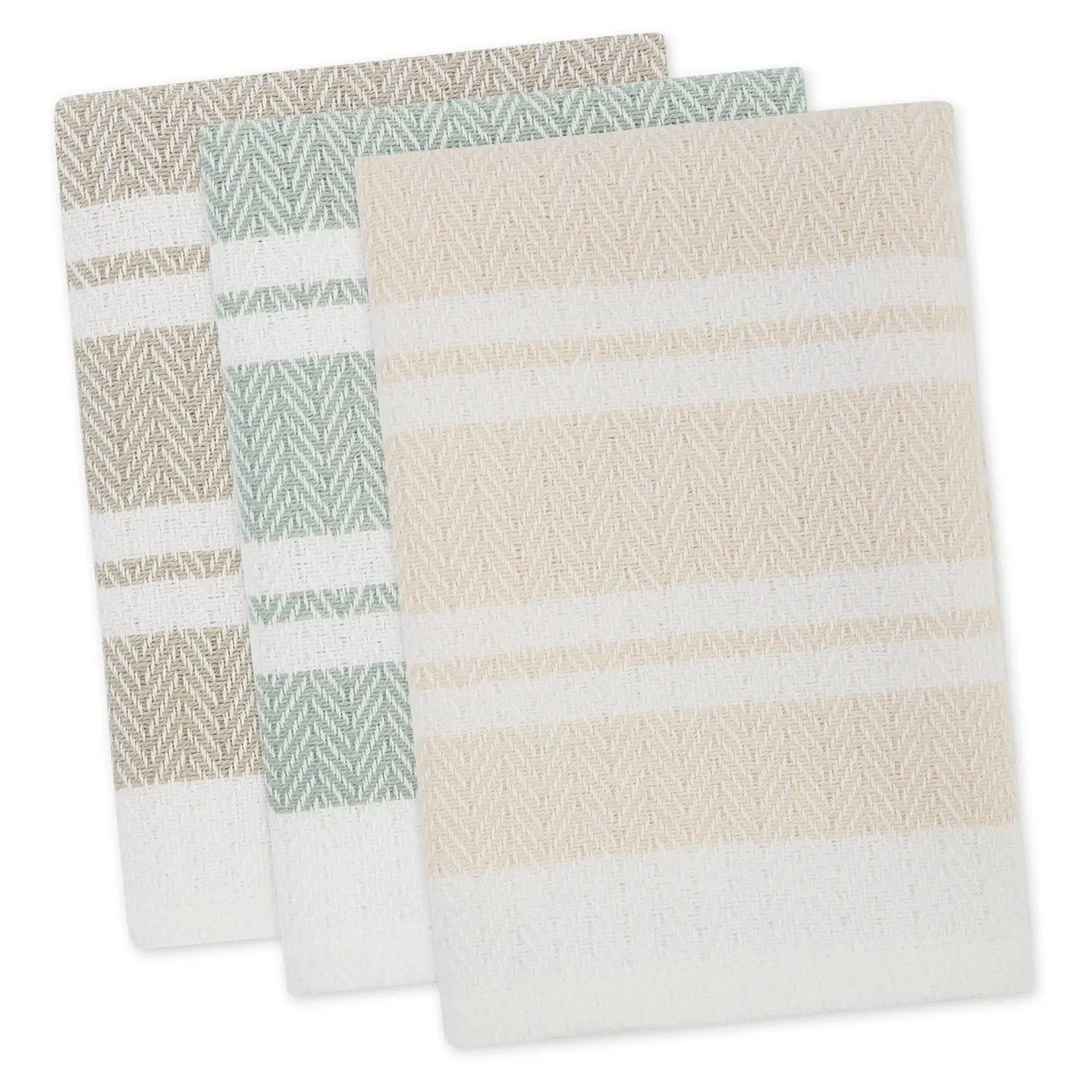 Herringbone Dishcloths - Set of 3