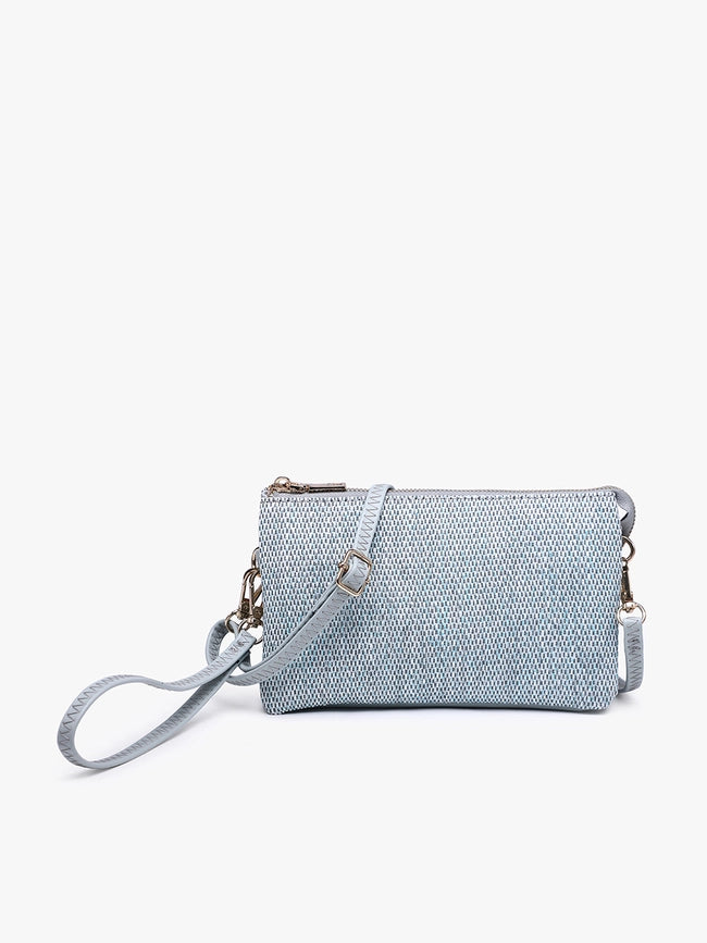 Riley Micro Straw Crossbody