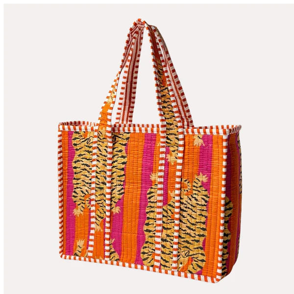 Vibrant Tiger Mini Tote