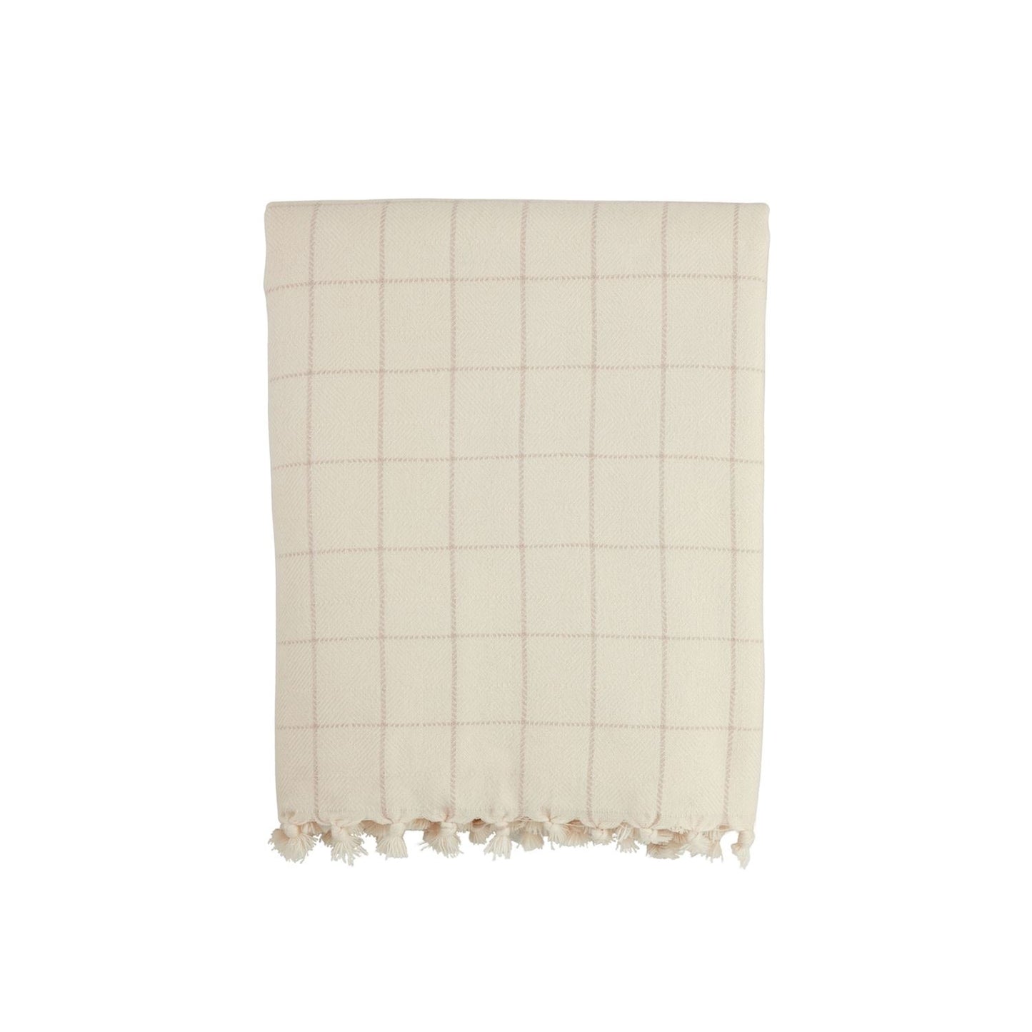 Woven Checkered Blanket