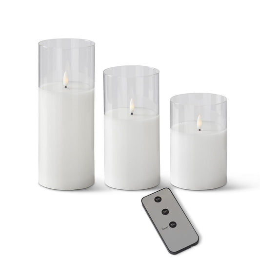 LED Flickering Candle