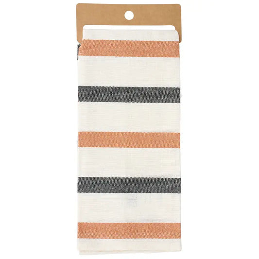 Halloween Stripe Kitchen Towel