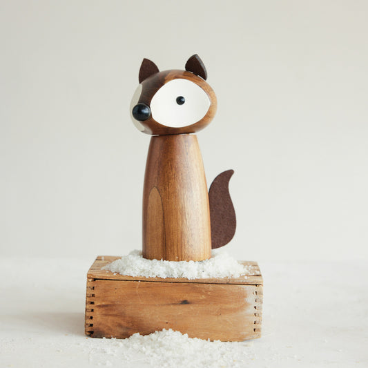 Fox Shaped Salt/Pepper Mill