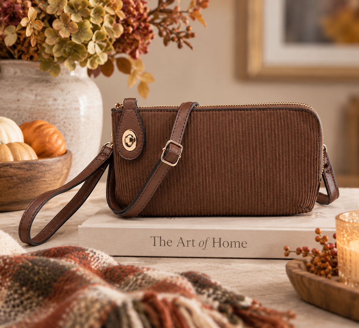 Kendall Corduroy Crossbody
