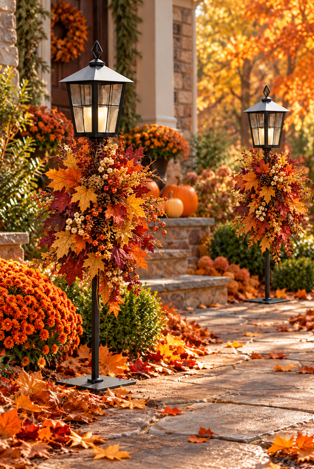 Lantern Wreath Holder