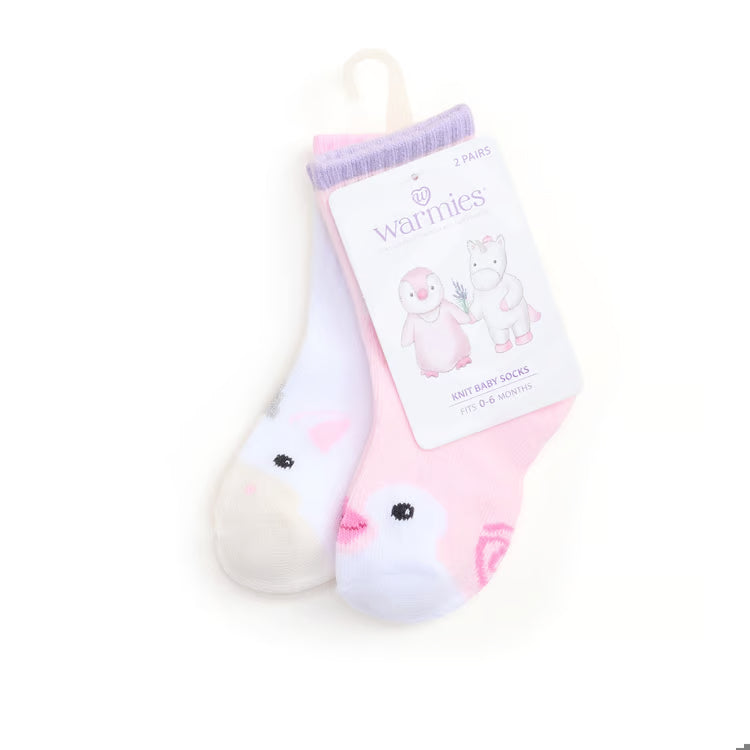 Warmies® Knit Baby Socks (6-12mths)