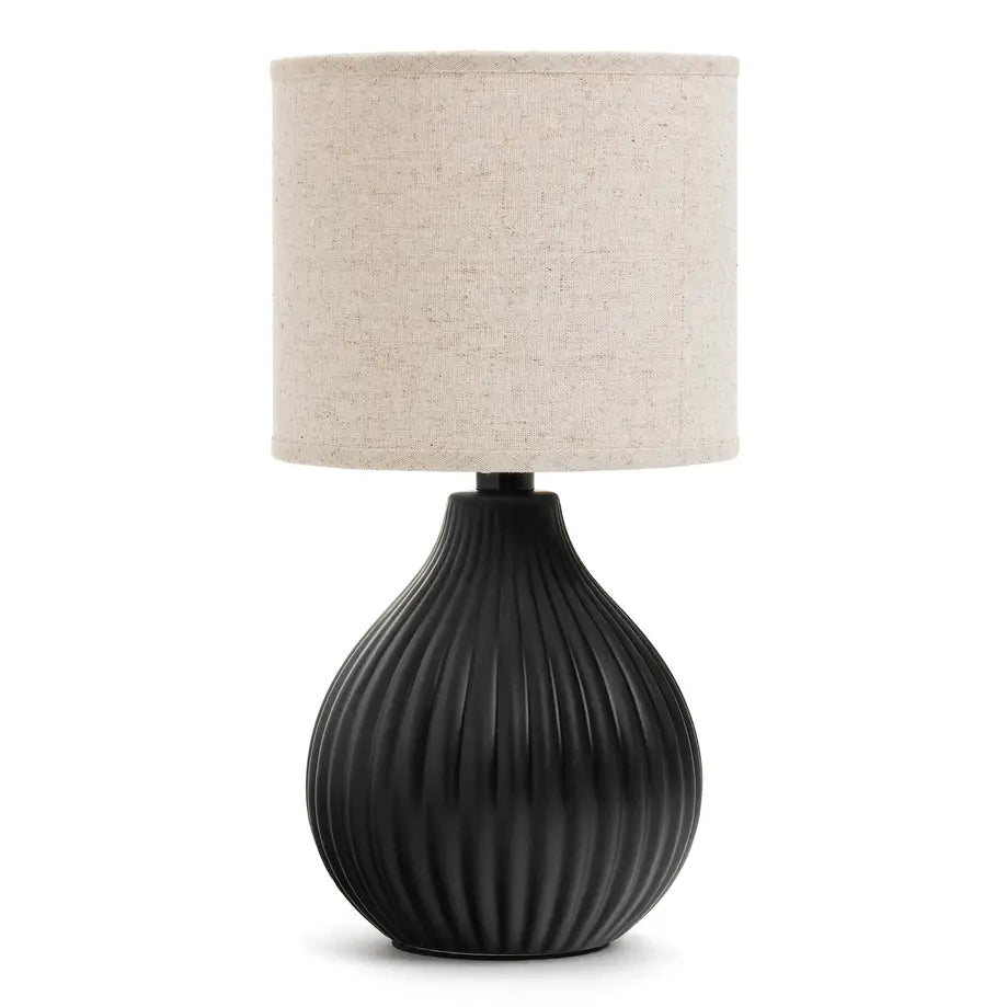 Black Ceramic Table Lamp