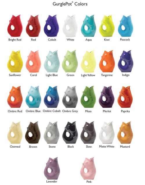 Gurgle Pot (Medium) Matte Pink