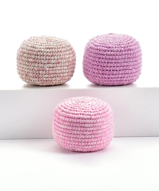 Crocheted Stress Ball-Lavender