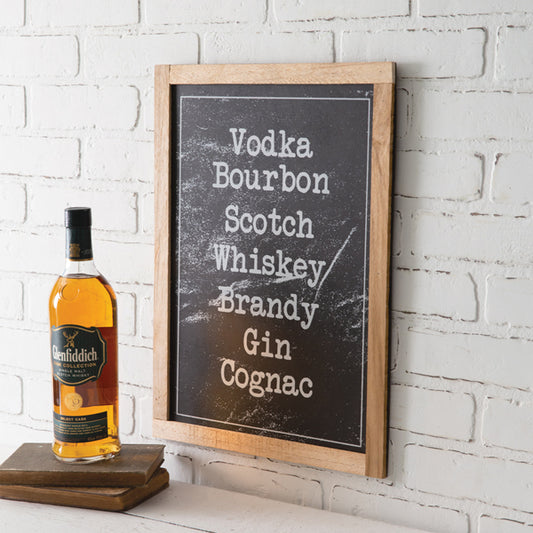 Spirits Wall Sign