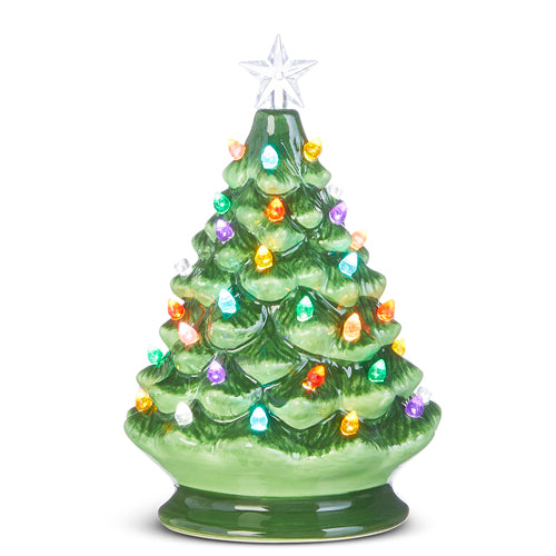 Vintage Lighted Tree (8")