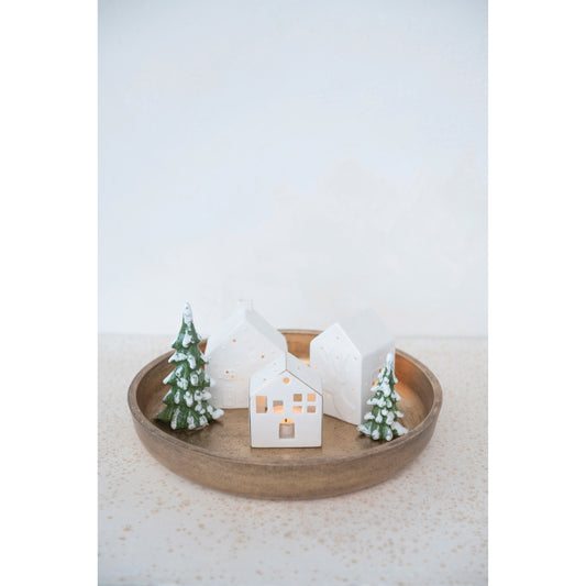 Tray-Tealight Holder-Trees-6pc Set