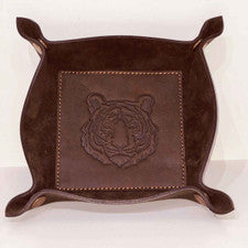 Bengal Leather Embossed Tray