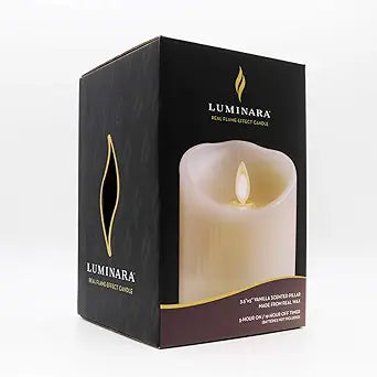 Luminara Vanilla Scented-Pillar