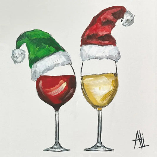 Christmas Napkins - Beverage
