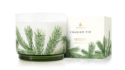 Pine Needle Luminary Candle