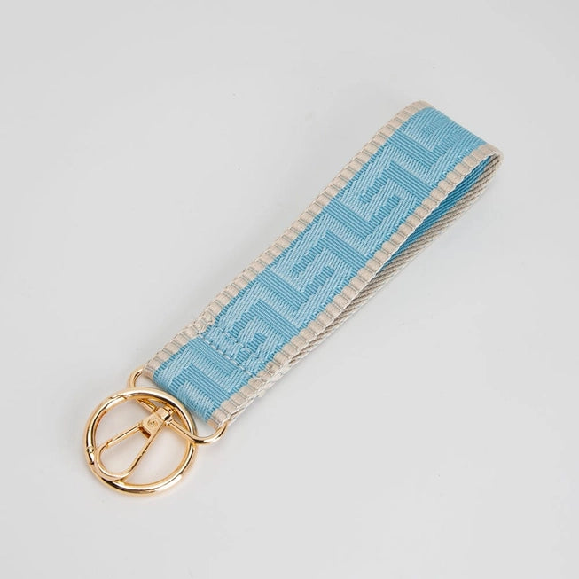 Pattern Wristlet Keychain