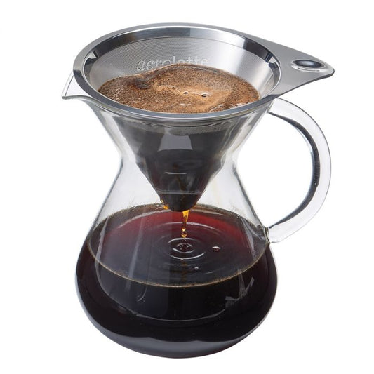 Coffee Brewer with Microfilter