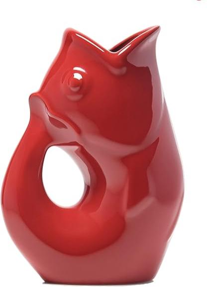 Gurgle Pot (Medium) Red