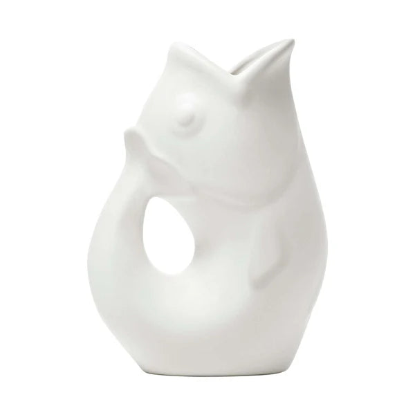 Gurgle Pot (Medium) Matte White