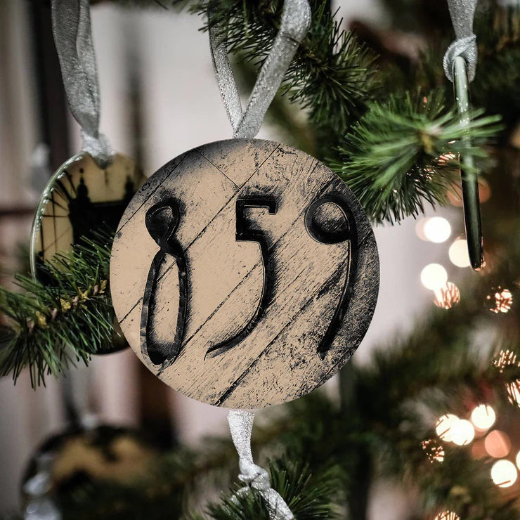 City Scape Tiles Ornament