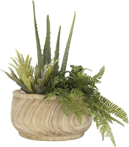 Paulowina Natural Wood Planter