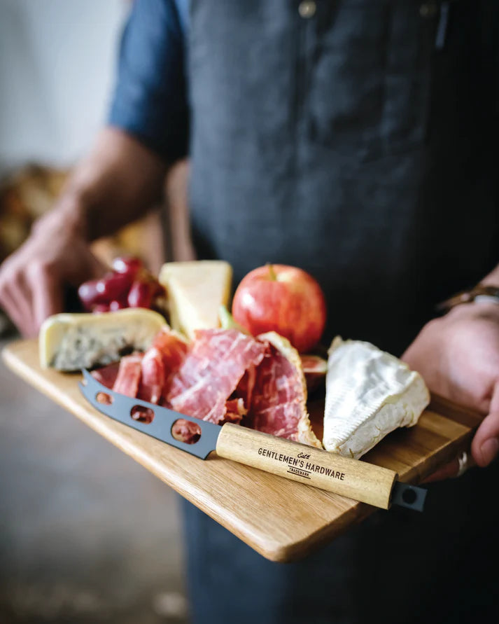 Cheese Board and Knife Set with Wine Opener