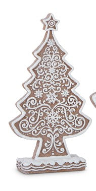 Frosted Gingerbread Tree