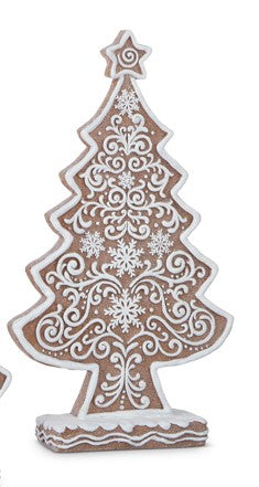 Frosted Gingerbread Tree